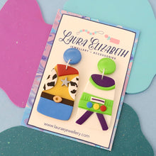 You Got a Friend in me - dangle earrings
