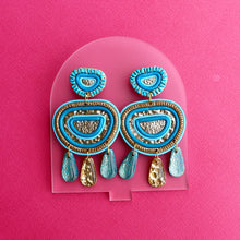 Aztec Elegance - Dangle earrings