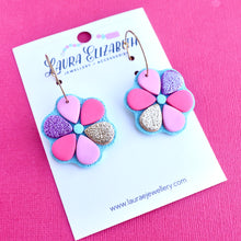 Retro Daisy - Hoop earrings
