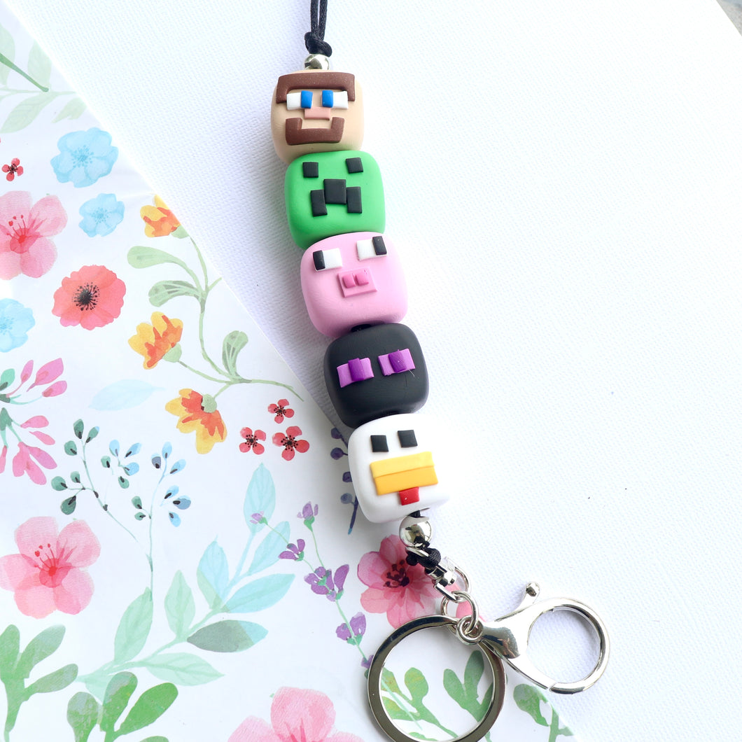 Blocky Adventure lanyard