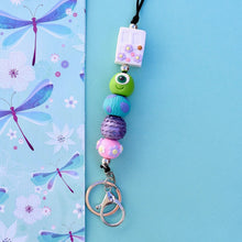 Monsters Polymer Clay Lanyard