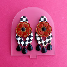 Checkmate Vamp - Dangle earrings