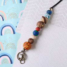 Solar System Polymer Clay Lanyard
