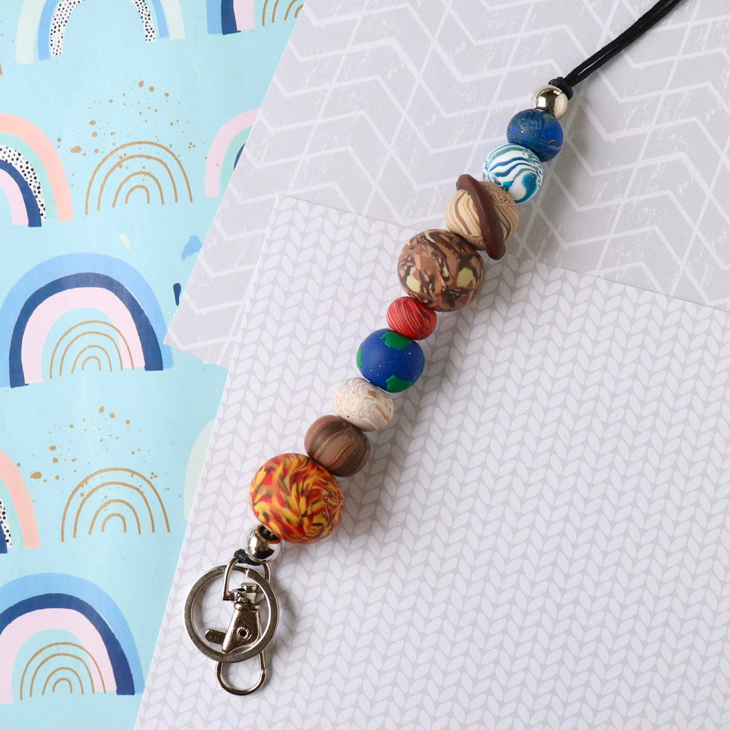 Solar System lanyard