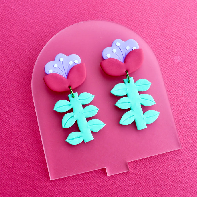 Baby Blossom - Dangle earrings