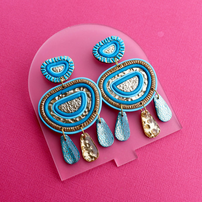 Aztec Elegance - Dangle earrings