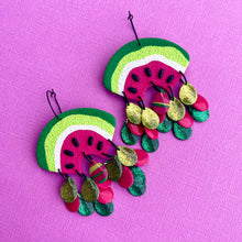 Watermelon Moments - Hoop earrings