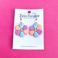 Retro Daisy - Hoop earrings