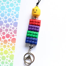 BRICKS Polymer Clay Lanyard