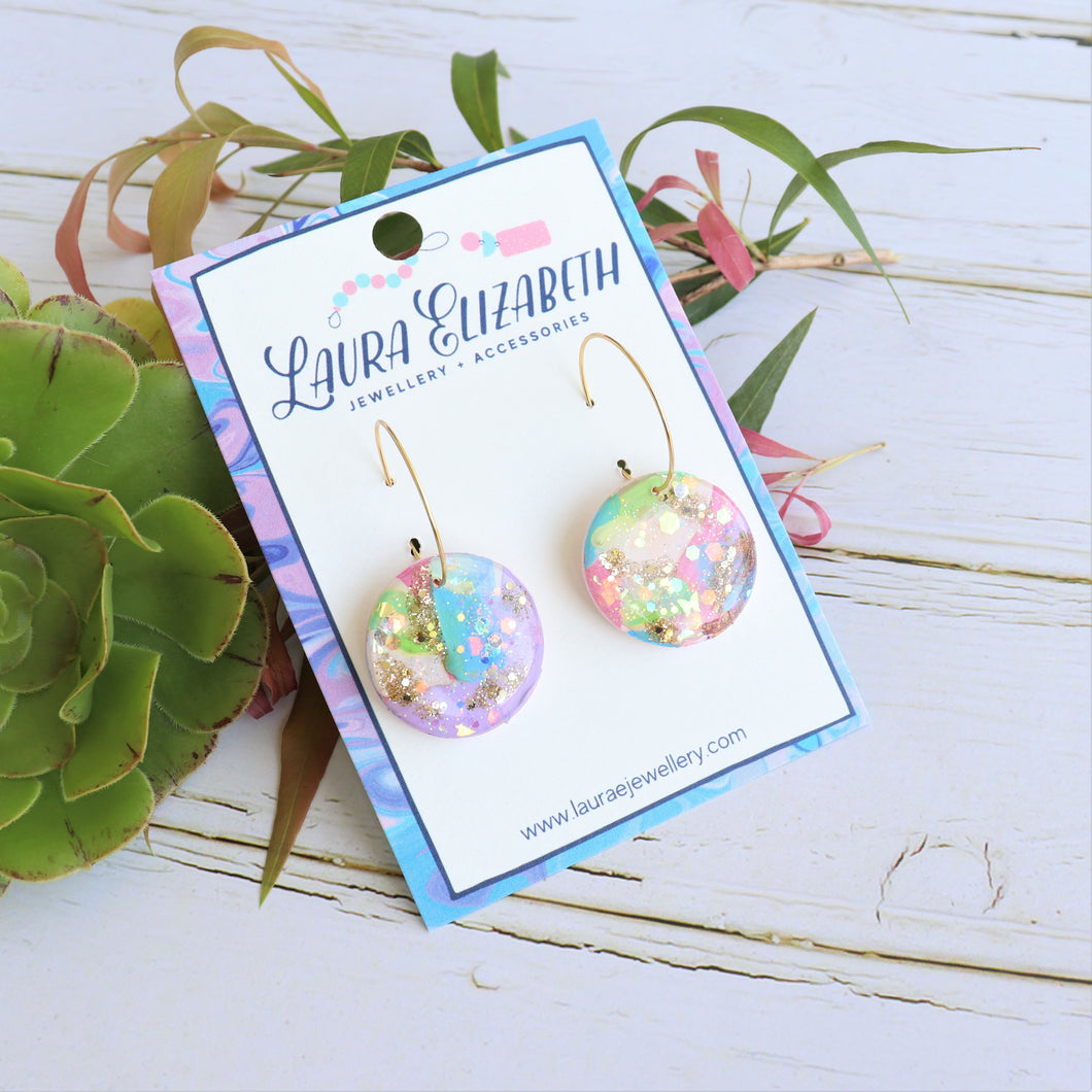 Summer Garden Hoop earrings (1)