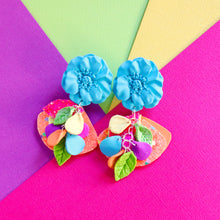 Bright Summer Floral Earrings