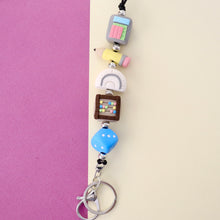 Maths Polymer Clay Lanyard